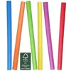 200 bunte Strohhalme aus Papier 20cm  Mix Produktbild-Vorschau 5