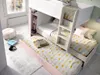 Etagenbett mit Einschubbett mit Kasten und - 3 x 90 x 190 Produktbild-Vorschau 8