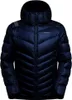 Dunkelblaue Daunenjacke mit Kapuze und durchgehendem Reißverschluss von La Sportiva Produktbild-Vorschau