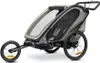 Hauck Remorque à vélo Bike N Walk Duo Light Grey Voir les images du produit 13