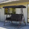 Outsunny 3-Sitzer Hollywoodschaukel Gartenschaukel mit Produktbild-Vorschau 2