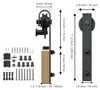 VEVOR 244cm Schiebetürbeschlag J-förmig Schiebetürsystem Produktbild-Vorschau 7