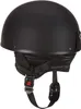 Mil-Tec Helm, Halbschale mit Brille, schwarz Produktbild-Vorschau 4