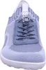 Close-up view of the front of a blue and white sneaker. Produktbild-Vorschau