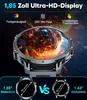 LIGE Militär Smartwatch Herren 1,85" HD Touchscreen, 1000 Produktbild-Vorschau 5