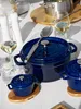 Zwilling Staub Cocotte - Einzelpfanne - Blau - Eisenguss - Produktbild-Vorschau 2