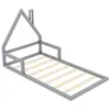 Kinderbett mit Lattenrost, 90x200 cm, Hausbett, Bodenbett, Produktbild-Vorschau 5