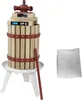 A fruit press and a white mesh bag are displayed against a white background. Náhľad obrázku produktu