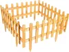 BOOGARDI Steckzaun Holz Hellbraun 40 x 93,5cm · 4er Set in Produktbild-Vorschau 7