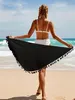 Pareo - Dámska plážová šatka s strapcami - 180x50cm - Náhľad obrázku produktu 7