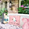 Mr. & Mrs. Panda Kuschel Kissen Einhorn Muffin - Rot Produktbild-Vorschau 2