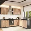 Küchenhängeschrank 80 cm - Graphit - Modulküche - Produktbild-Vorschau 2