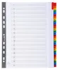 Exacompta 10x Register numerisch Karton 160g/qm 31 Taben Produktbild-Vorschau 1