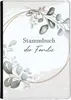 Familienstammbuch, Stammbuch A5 Watercoler Pastell Blau Produktbild-Vorschau 1