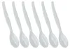 Eierlöffel Kunststoff, 6 tlg., weiss, Länge: 130 mm Náhľad obrázku produktu 1