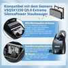 Collage showing vacuum cleaner filters and accessories for Siemens and Bosch vacuum cleaners. Produktbild-Vorschau