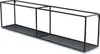 HowHomely Wandregal Metall Schwarz 120 cm - Hängeregal Produktbild-Vorschau 11