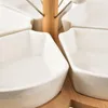 Snackschalen aus weißem Porzellan WHITELINE 28,5 cm 10 Stk. Produktbild-Vorschau 6