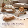 Knupis Kratzmöbel Kratzbrett Katze 3-teilig XXL 75cm – Produktbild-Vorschau 5