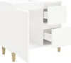 vidaXL Badschrank Weiß 65x33x60 cm Holzwerkstoff Produktbild-Vorschau 6