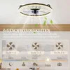 HOMCOM Deckenventilator Leise LED mit Beleuchtung und Produktbild-Vorschau 5