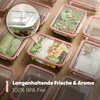 classbach® Frischhaltedosen Glas mit Deckel | 9er Set | für Produktbild-Vorschau 5