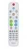 A white Philips remote control with various buttons. Podgląd zdjęcia produktu