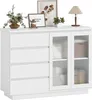 HOMCOM Buffetschrank, Sideboard mit 4 Schubladen, 2 Produktbild-Vorschau 1
