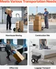 Wózek do transportu worków VEVOR, udźwig 227 kg, wytrzymały Podgląd zdjęcia produktu 6