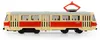 Tschechische Retro-Straßenbahn aus Metall, 16 cm Produktbild-Vorschau 6