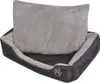 vidaXL Hundebett mit gepolstertem Kissen Größe L Schwarz Produktbild-Vorschau 5