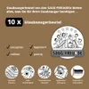 Marketing image for vacuum cleaner bags, highlighting features and brand. Produktbild-Vorschau