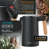 Arendo Frühstücks-Set Edelstahl, Wasserkocher mit Produktbild-Vorschau 2
