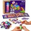 OKTO Selbsttrocknende Modelliermasse, Set mit 24 Farben Produktbild-Vorschau 1