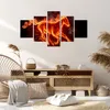 Bild auf Leinwand - Leinwandbild - Pferd Illustration Produktbild-Vorschau 7