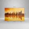 Bild auf Leinwand - Leinwandbild - Stadt Wolkenkratzer Produktbild-Vorschau 3
