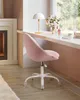 SONGMICS Homeoffice-Stuhl, Schminkstuhl aus Fleece, Produktbild-Vorschau 3
