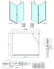 Polysan ZOOM Black Rechteckige Duschkabine 900x1000mm L/R Produktbild-Vorschau 10