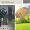 Parasol DARIA 300 cm avec pied déporté et housse de Voir les images du produit 5