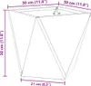 vidaXL Pflanzkübel Silber 30 x 30 x 30 cm Verzinkter Stahl Produktbild-Vorschau 8