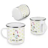 Mr. & Mrs. Panda Emaille Tasse Einhorn Muffin - Weiß - Produktbild-Vorschau 4