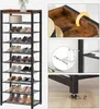 Étagère à chaussures avec 10 niveaux pour 18-25 paires de Voir les images du produit 6