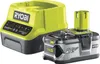 RYOBI Akku u. Schnellladegerät RC18120-140 18V, 4Ah Akku, Produktbild-Vorschau 1