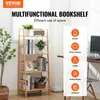 VEVOR Étagère à échelle en bambou à 4 étages, bibliothèque Voir les images du produit 2
