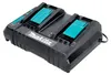 Caricabatterie doppio Makita DC 18 SH 14,4 V - 18 V LXT 2,6 Anteprima dell’immagine prodotto 3