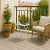 Relaxdays Klapptisch, wetterfest, HBT: 59,5 x 50 x 47,5 cm, Produktbild-Vorschau 3