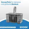SQOON Besteckkorb Spülmaschine Universal, Spülmaschinenkorb Produktbild-Vorschau 5