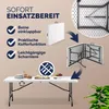 CASARIA® Gartentisch Klappbar 220x70 cm für 10 Personen Produktbild-Vorschau 4