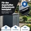 2x Mülltonnenbox 240L Anthrazit – Mülltonnenverkleidung / Produktbild-Vorschau 5