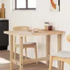 vidaXL Blat prostokątny 120x70x4 cm z litego drewna Podgląd zdjęcia produktu 4